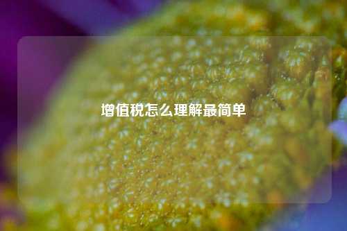 增值税怎么理解最简单