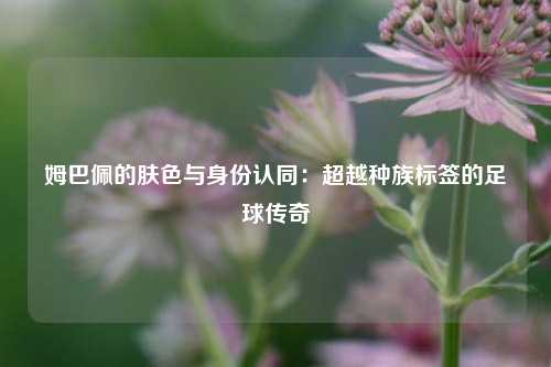 姆巴佩的肤色与身份认同：超越种族标签的足球传奇